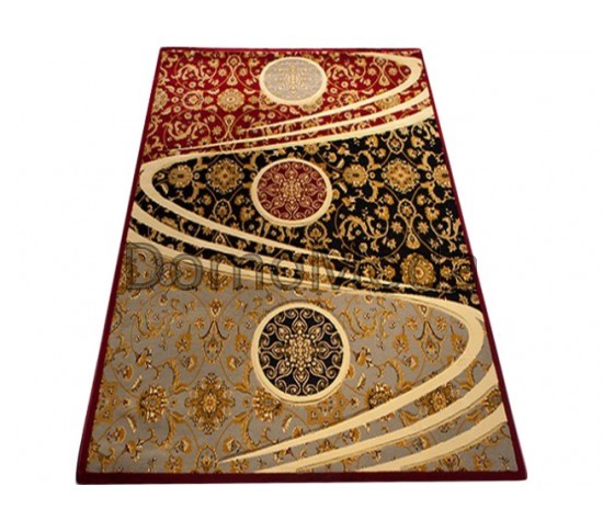 Синтетический ковер Elegant Luxe 0606 red-ivory Купить в интернет магазине ДомоМода Синтетический ковер Elegant Luxe 0606 red-ivory - высокое качество по лучшей цене в Украине